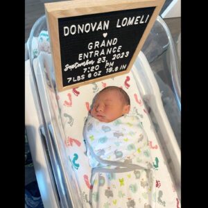 Carla Esparza Instagram - And nowww, introducing, Donovan Lomeli! 9-23-23 😍💙💙💙
Best day of my life 🥰
.
5 hours of active labor, 20 minutes of pushing with zero tearing, and our healthy baby boy was here! We are now resting at home, and loving on our little guy. He’s already SO strong and rolling over at 3 days old 😳💪🏽. So in love 🥰💙
.
Sorry if responses take a bit, just enjoying these precious moments. ❤️