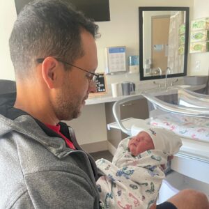 Carla Esparza Instagram - And nowww, introducing, Donovan Lomeli! 9-23-23 😍💙💙💙
Best day of my life 🥰
.
5 hours of active labor, 20 minutes of pushing with zero tearing, and our healthy baby boy was here! We are now resting at home, and loving on our little guy. He’s already SO strong and rolling over at 3 days old 😳💪🏽. So in love 🥰💙
.
Sorry if responses take a bit, just enjoying these precious moments. ❤️