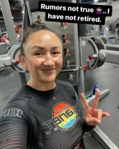Carla Esparza Instagram - Just for the record 😉 I keep receiving messages so I wanted to clear it up. Maybe I was removed for inactivity🤷🏻‍♀️. I am slowly biding my time and building my body and pelvic floor back up according to my PT’s recommendation. During the postpartum period there is relaxin and progesterone in the joints and their surrounding structures (especially since I am exclusively breastfeeding) which causes a slackening of the ligaments and can greatly increase the chance of injury during training. Just trying to have an intelligent approach to my comeback and do everything in my power to avoid an injury setback.