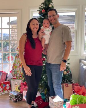 Carla Esparza Instagram - Merry Christmas from our family to yours🎄! We couldn’t be happier than to be celebrating with our son Donovan in our new home 🏡 . Our little Donovan loves to talk, move, smile, and laugh nonstop. Life has been a magnificent whirlwind, but I wouldn’t take a second back because it brought us here. Happy holidays and happy almost new year!😊🎄❤️