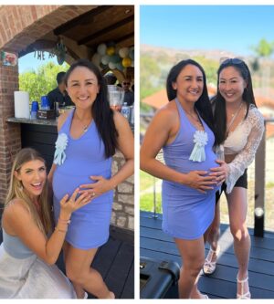 Carla Esparza Instagram - **My heart is so full 🥰🥲**
Best baby shower I could have asked for. Thank you to everyone who helped celebrate our baby boy 💙 and new home. We were so happy to have so many loved ones there, wish we had more time to spend with everyone. I am so grateful for all of the help in preparation, people who made the time to come (some from very far), clean up help, super thoughtful gifts, and most of all the wonderful memories ❤️
.
.
*Special shout-out to @hinna46 & @terriholte28 for helping setup (& my mom) 
* @dominique2z for the AMAZING cake 🎂 
* @mishy_boo27 & @patriciaflor85 for all of the registry help
* @axpopov & Peter for kegerator help
* @elcerroverde for the amazing pupusas
* @ourlifecbd for the wonderful game prizes (cbd tincture, bath bombs, massage oils) *And everyone who helped breakdown!