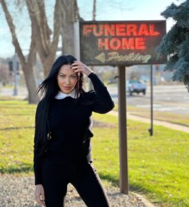 Carla Harvey Instagram - You know i’m in a band, but did you know when im not on tour i work in death care? When i was a kid i didn’t know there was a career out there that could combine my love for science and art so beautifully. Literally no one tells you, you should be a mortician! it’s a career that finds YOU. In the last 17 years I’ve worked in every aspect of the buisness from removals to embalming, funeral directing, hospice work, doula work and grief work. Right now I work with a company that offers one of the most innovative death care services i’ve seen and i’m on my way to earning my fellow in thanatology. It is one of the greatest honors of my life to care for the dying and their families. What do you guys do? Let’s get to know each other! 📸 @thegreendirector #embalming #funeralservice #funeraldirector #griefcoach #griefwork #deathcare