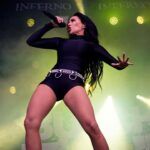 Carla Harvey Instagram - Five foot two AND A HALF in person, ten feet tall on stage 😤 photos by @_lukaphotography_ #butcherbabies #carlaharvey #eyeforaneye #tiltheworldsblind
