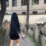 Carla Harvey Instagram - I love exploring unique graveyards all over the world. I finally had a chance to visit the Old Jewish Cemetery in Prague, i've wanted to see it forever! For many years it was the only place Jews could be buried in Prague. The earliest tombstone dates back to 1439 and as you can see the tombstones are stacked very closely or right on top of each other; there are about 12000 tombstones and an estimated 100,000 bodies in this tiny cemetery! Definitely worth a visit ❤️ #oldjewishcemetery #prague