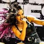 Carla Harvey Instagram - Im not usually one to post quotes but i have had this one saved in my notebook for many years and I came across it yesterday: The only thing higher for a girl and more sacred for a young woman than her freedom and her passion should be her desire to make her life into poetry, surrendering everything she has to create a life as beautiful as the dreams that danitiesce in her imagination.”― Roman Payne I wish this for all you young girls out there especially my beautiful stepkid (and us old ladies too 🤣because it's never too late to live the life you've imagined) TWO shows left on this tour! 📸@rockinshots