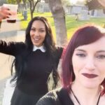 Carla Harvey Instagram - Maybe it was hitting the restart button, maybe it was seeing my friends, maybe it was the lobotomy…but I came back from California with a fresh take on life and so ready to throw myself in to everything that i do. Let’s gooo! Swipe for a mish mash of good times 🤩Cemetery hangs with @thegreendirector, NYE jams with @scottian @mike_temp @roymayorgaofficial and Danny Lilker, (thanks for the clip @stephaniedcabral ) Sunset Marquis shenanigans, Nerd lunch with @marisatellez73 🥳#theramones #teenagelobotomy