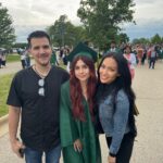 Carla Harvey Instagram - And just like that, we have a high school graduate ❤️ Congrats @miacbenante ❤️The first time i met Mia, we picked her up from elementary school and she immediately asked if i knew how to do cartwheels and if i'd do them with her 🤣🤣All the fear of the moment melted away for me right then and there. I knew we'd be friends. But being friends was just the beginning, I have been honored to be a bonus mom through her journey. Watching her red hair glow on stage while she picked up her diploma was so cool. It was so exciting to see all the kids throwing their caps in the air. I hope they know that their lives are limitless and that they can change their lives at any time. I hope they follow their hearts. What advice would you share with a new graduate?