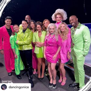 Carley Stenson Instagram - Gorgeous gorgeous night!! 
Well done everybody x you were all beautiful and awesome x 

Very nervous and excited for next week eek! X 

@dancingonice