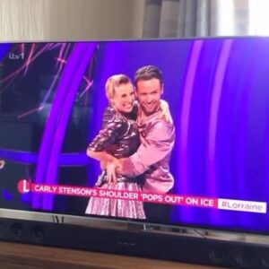 Carley Stenson Instagram - Thanks @lorraine x 😘