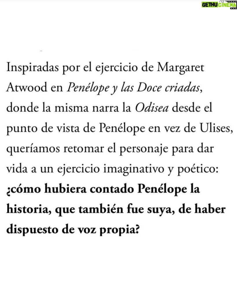 Carlota Guerrero Instagram - Gracias @voguespain for your kind words on @penelopearchive ♾️ ENG: “Photographer Carlota Guerrero and curator Mariona Valdés join forces in the launch of a project that seeks to ‘reclaim the patriarchal gaze and bring art closer to people.’” “Taking inspiration from Margaret Atwood’s ‘The Penelopiad’, rather than traditional interpretations of the titular figure, the project is grounded in compelling speculation: how would Penelope herself narrate her own story, had she been granted a voice of her own?” “Historically, labeling art as ‘feminist’ or tagging it as ‘female artwork’ has resulted in the systemic undervaluing of the diverse and complex artistry of those who identify as women. These labels carry the risk of relegating an artist’s work to the narrow confines of gender stereotypes, reducing its unique and substantial artistic value.” “Penélope Archive aims to redefine artistic narratives that have been traditionally shaped by patriarchal perspectives. They aspire to reclaim, produce, and preserve what they deem significant, embarking on an act of symbolic restoration.”