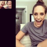 Carly Chaikin Instagram - Can’t wait to share with you guys what this picture is all about. Stay tuned.... @itsjuliebowen @curlefreye