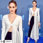 Carly Chaikin Instagram - thanks so much to @Thakoonny for making me feel amazing 💁🏼 so grateful I got to wear one of your gorgeous designs hmu @gtgervais @tonichavezhair 🔹CARLY CHAIKIN | CRITIC'S CHOICE AWARDS🔹 #CarlyChaikin #CriticsChoiceAwards #BestDressed #StyledByJeffKKim #TeamJKK #JeffKKimStudio #CCxJKK #👗 #Custom #Thakoon #👠 #SophiaWebster #💎 #Tasaki #YossiHarari #👛 #NaeemKhan #Vogue #VogueGirl #MrRobot