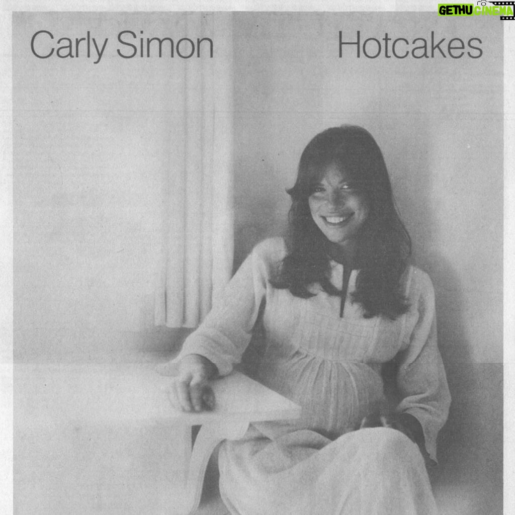 Carly Simon Instagram - I forgot all about that first photo, have you ever seen this photo of me?! 🎪🎠 This was 1974, photographed by Ed Caraeff for my album Hotcakes 🥞