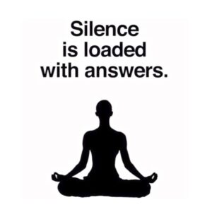 Carmela Zumbado Instagram - "God is the friend of silence. See how nature - trees, flowers, grass- grows in silence; see the stars, the moon and the sun, how they move in silence... We need silence to be able to touch souls." -Mother Teresa 
#om ॐ