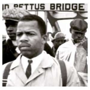 Carmen Ejogo Instagram - “I want to see young people in America feel the spirit of the 1960’s and find a way to get in the way. To find a way to get in trouble. Good trouble, necessary trouble”.
John Lewis.

Thank you to John Lewis and CT Vivian for their lifetime of work and sacrifice towards making America better. 

We mustn’t drop the baton. It’s in all of us to continue their good work x