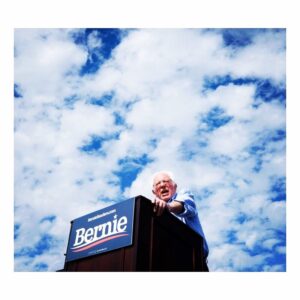 Carmen Ejogo Instagram - “A working class hero is something to be”. On the right side of history.

#berniesanders 
#supportworkingpeople