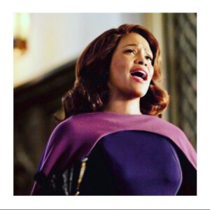 Carmen Ejogo Instagram - Just been reminded it’s Whitney’s birthday. Should have guessed, she’s been in my head. A couple of days ago I was filming a scene in the awesome #madamcjwalker story I’m making with the great @octaviaspencer and the choir was singing His Eye is on the Sparrow. Took me right back to filming Sparkle sitting in church in Detroit watching beautiful Whitney singing the same song.
Happy Birthday x