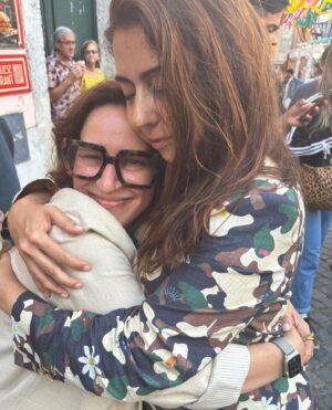 Carmen Ruiz Instagram - Ayer fue precioso ✨
GRACIAS 🫶🏻
Menuda experiencia está siendo este rodaje en Lisboa.