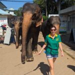 Carmen Arrufat Instagram - Ni una semana aquí y ya es de lejos una de las experiencias más increíbles de mi vida Difícil expresar con palabras lo que estoy viviendo y sintiendo Muy muy agradecida 🌀❤️🐘🇱🇰
