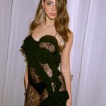 Carmen Arrufat Instagram - 3/3🕷️ @voguespain @festivalmalaga 📸 @andresgarlujan MUAH @albaglance X @dyson_es @yosbaute x @dyson_es Styled by @victorblancostudio DRESS @delavaliofficial 💍 @echjewelry 👠 @hardotshoes @palomajuanes @pjd.agency @palomarodriguezjuanes