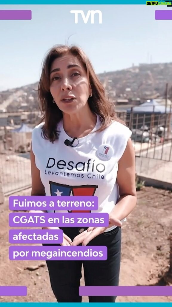 Carmen Gloria Arroyo Instagram - 👩🏻‍⚖️ El equipo de @carmengloriatvn salió a terreno para apoyar a las personas de la V Región afectadas por los incendios. Conoce su trabajo junto a @desafiochile.