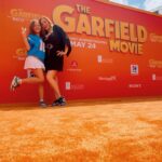Carmit Bachar Instagram - When a Pussycat and her kitten get invited to anotha cat’s premiere @garfieldmovie 😻😻 Thank you @sonypictures @michelangelo #garfieldmovie #garfield