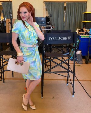Carmit Bachar Instagram - Have you seen #palmroyale on @appletv
It’ll be your new fave show! 
This was a fun, quick one day shoot/cameo moment with some long time friends and such a fab day back in Oct 2022! #palmroyale 
Thanks @brooke_lipton for hitting me up😘 & I got to see @ricky_martin on set in this glorious role he killed! 🥹🥰
