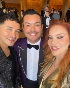 Carmit Bachar Instagram - A night to remember!!! @glaad Awards🏆  So incredible to witness the greatness, love and acknowledgment of the magic this community is! 🫶🏻
Thank you @anthonyramosah & to my sexy date @etienneortega I love you! 
What a treat to see all these fabulous people in one room✨ @itsshangela @michellevisage @jamescharles @vincint @meredithmarks 
& of course to my @mattdillon1983 always!!
Glam team on point🔥
@nonjamckenzie @curatedbynonjamckenzie 
Mua @michpage 
Hair @glambyziggy 
#glaadawards