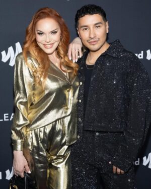 Carmit Bachar Instagram - A night to remember!!! @glaad Awards🏆  So incredible to witness the greatness, love and acknowledgment of the magic this community is! 🫶🏻
Thank you @anthonyramosah & to my sexy date @etienneortega I love you! 
What a treat to see all these fabulous people in one room✨ @itsshangela @michellevisage @jamescharles @vincint @meredithmarks 
& of course to my @mattdillon1983 always!!
Glam team on point🔥
@nonjamckenzie @curatedbynonjamckenzie 
Mua @michpage 
Hair @glambyziggy 
#glaadawards