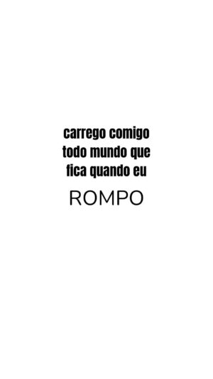 Carol Garcia Instagram - escrevi esse texto quando rompi com um padrão, com alguém, com um modelo específico de relação.
rompo sempre que dói. não fico na dor.
não mesmo. pq alma não é feita pra fazer peso no que dói. Alma é pra dançar, leve… alma é pra fluir.

venho escrevendo. 
e o povo tem perguntado: cadê seu livro?
eu não sei ainda. por enquanto jogo umas coisas aqui. aos poucos. com amor.

.
#artescenicas #escritorasbrasileiras #escritacriativa #amor #poesia #booklover