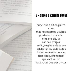 Carol Garcia Instagram - Se quiser: me escreve nos comentários sobre os seus interesses no mundo e eu te dou uma dica de leitura focada em você.

Existem técnicas de concentração, que eu vou trazer pra vocês. Mas por enquanto segue essa dica de foco na leitura. No início vai ser mais trabalhoso, depois vai se tornando mais orgânico.

.
#leituradodia #leitura #literatura #literaturabrasileira #concentração #foco #escritacriativa