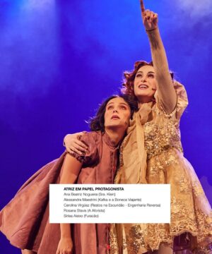 Carol Garcia Instagram - Eu nunca tinha sido indicada a um prêmio de TEATRO. Tive muita fé que voltaria ao palco, depois de 3 anos trabalhando apenas no audiovisual, fazendo algo que eu realmente acreditasse. Aconteceu. Não foi fácil esse processo. Esbarrei em muitas dificuldades, inclusive físicas, questões de saúde, quis até desistir de tudo. Então essa indicação vem como uma afirmação… Me sinto honrada (como disse meu amigo André Dias)
Nossa peça teve várias indicações. André Dias, Alessandra Maestrini, João Pimenta, Márcia Rubim e Nello Marrese. Profissionais que admiro muito e que são gente de TEATRO! Gosto muito disso.
Voltamos em cartaz em MARÇO.
Reestrearemos no RJ. Depois seguimos por mais viagens.
Quem não viu, vai lá com a gente.
Quem já viu pode ir de novo pq depois de tanta estrada a gente amadureceu. 
Caminho amadurece. 
Até já 🤍
Ps: estou ao lado de atrizes FODAS.
