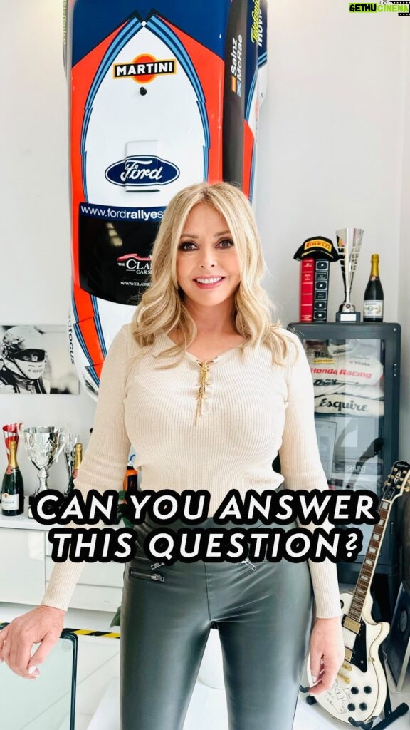 Carol Vorderman Instagram - Can you crack today’s @Perfect10carol question? 🤔 Give me your answer in the comments⏬️ Find out the answer in yesterday’s “Perfect 10 Podcast” Monday to Friday, link in my bio🌟 10 questions, 10 points, all done in just 10 minutes ❤️ Let’s see who gets it right!😉