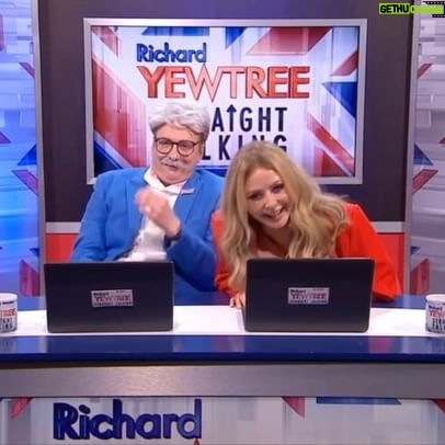 Carol Vorderman Instagram - Last night doing my best Esther McVey voice (apologies to all good Scousers) for Richard Yewtree on #LateNightLycett @joelycett