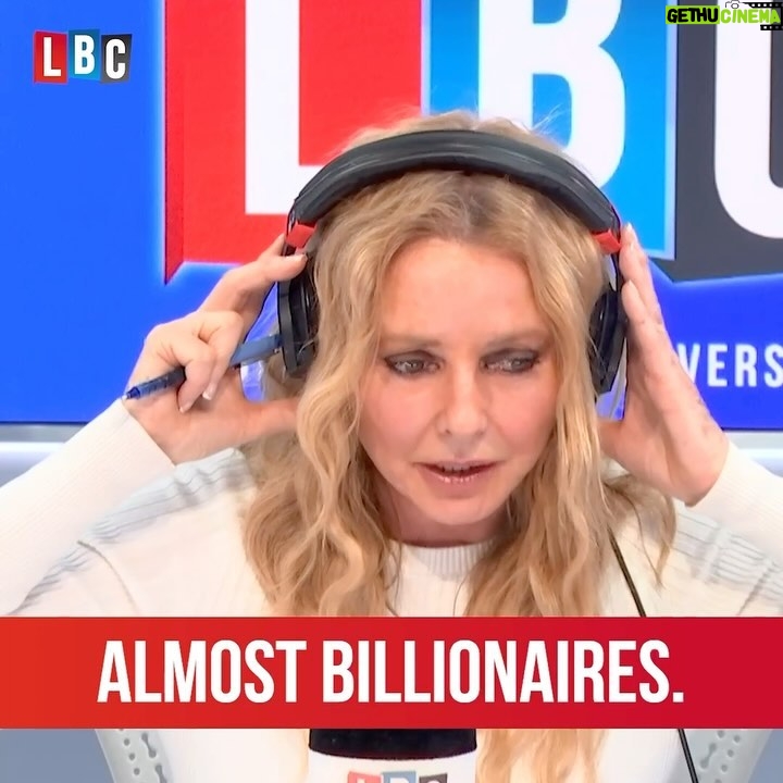 Carol Vorderman Instagram - LBC - THE WEIRD AND THE WEALTHY Politics is now in danger of becoming just for the weird and the wealthy - said Tony Blair in a Sunday Times interview yesterday. So we looked into it on my @lbc show yesterday. Right now, Blair seems to be right. First of all the wealthy 🔹Rishi Sunak whose family are billionaires (his wife's family founded Infosys - she claimed non-dom tax status to save over £20 million in HMRC tax since he became MP in 2015) 🔹David Cameron - old Etonian 🔹Boris Johnson - old Etonian 🔹Kwasi Kwarteng -old Etonian 🔹Jacob Rees Mogg - old Etonian 2/3rds of both Boris Johnson's and Rishi Sunak's cabinets went to private school Of 2019 Tory MPs, 11 went to Eton College. You get what you vote for Sunak has said we should judge him on his actions not on his wealth, so I mentioned a few of his actions by which I judge him. - Using 'donated' private jets - Not getting the train - Cutting welfare spending Then we looked at the Tory "weird"....jeez where do we start? More to post later. Join me every week @LBC Sunday 4-7pm