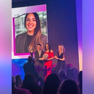 Carol Vorderman Instagram - PROUD MOTHER MOMENT ❤️

My daughter, @cambridgeuniversity nanotech research scientist, @katie.science 
Dr Katie King Ph.D founded a space company BioOrbit last yr, part sponsored by European Space Agency @esa.

She has just won INNOVATOR OF THE YEAR AWARD at @everywomanUK 

By taking certain cancer drugs to space, the perfect crystallisation of proteins in microgravity will allow patients to inject under the skin at home instead of going into hospital for chemotherapy.

First process trial... in space...coming soon. 

I’ll be going to that rocket launch for sure!!!

❤️❤️