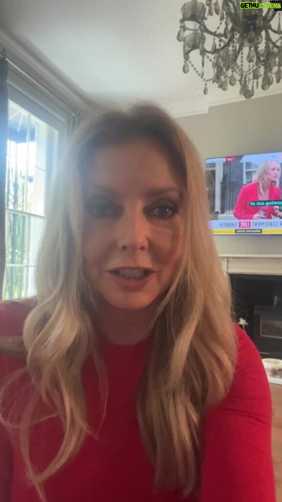 Carol Vorderman Instagram - Live for the announcement of the election Thursday July 4th Sign up to our tactical voting site Stop the Tories. Vote NOW 100,000 ALREADY SIGNED X LOVE YOU