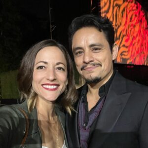 Carolina Ravassa Instagram - I ABSOLUTELY LOVED @flaminhotmovie 🔥!!! Walked out feeling inspired, so proud of #Latinos, I laughed- I cried. Please run to watch this film!!! Congrats @jessejohngarcia & @annieggonzalez for killing it! 
Wow! produced @devonfranklin ⭐️@evan.evagora beautifully directed 
Best date @dwlyerly 🧡#flaminhotmovie #cheetos