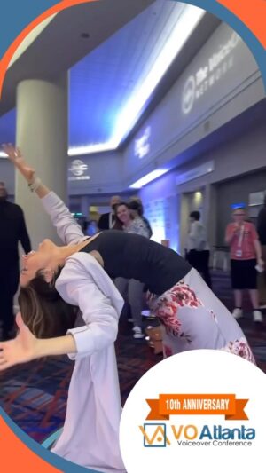 Carolina Ravassa Instagram - Did my best #matrix moves at @voatlanta @voatlantaenespanol thanks for a lovely weekend!! Met so many wonderful people🌺