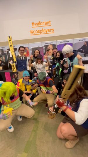 Carolina Ravassa Instagram - Looooved all these Valorant #cosplayers in @connecturday_ca #CostaRica! 
Pura Vida!!! #gekko #viper #reyna #raze #jett #killjoy 
albinuwu
@lilmapas 
@_bao.garden_ 
@Fabasu.cos
prayority___
@Indros61
@Luisfer_so
@danielamorgan19
@cookie._cosplay_
@cherrycrc_