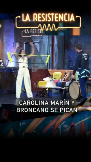 Carolina Marín Instagram - Cero sorpresas al ver que se iban a picar con la revancha Broncano y @CarolinaMarin 🏸

#laresistencia