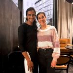 Carolina Marín Instagram - Two friends in Madrid 😊❤️