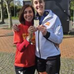 Carolina Marín Instagram - European Champion! 🥇🥇🥇🥇🥇🥇🥇🥇 Tough week and tough match against @kirstygilmour 💙 Thanks for all your support once again, this is also yours 🙏 Una semana dura y un partido difícil contra Kirsty Gilmour 💙 Gracias por vuestro cariño una vez más, esto también es vuestro 🤜🤛 📸 @badmintonphoto_official #PuedoPorquePiensoQuePuedo