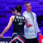 Carolina Marín Instagram - 𝗦𝗘𝗠𝗜𝗙𝗜𝗡𝗔𝗟𝗦 #ec24‼️ Let's go for another match tomorrow! 💪 Vamos a por otro partido mañana! 🙌 📸 @badmintonphoto_official #PuedoPorquePiensoQuePuedo