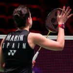 Carolina Marín Instagram - Step by step! Next ➡️ quarterfinals at the #ec24! 📸 @badmintonphoto_official #PuedoPorquePiensoQuePuedo