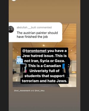 Caroline D'Amore Instagram - TELL ME THIS IS NOT BULLYING!!!! @torontomet This is disgusting. How can you allow kids to rip up materials and attack these kids??? Just scroll through and see just some of the hundreds of messages she’s getting from other kids on campus that’s not being investigated. ??? How is this allowed? @laurabarkel You deserve so much better. Proud of you for being brave. You should be allowed to educate from your point of view even if people don’t agree with it without being attacked. This girl is being thwarted and targeted daily. TMU what the heck are you going to do about it? @noatishby They are ripping up your amazing book.