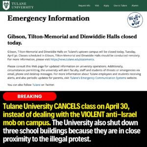 Caroline D'Amore Instagram - #EXCLUSIVE interview conducted by @wearetov with @yasmeen.ohebsion regarding HORRIFIC antisemitism at Tulane. #SwipeRight to listen to her horrifying testimony. 

Please #ShareWidely to amplify Yasmeen’s voice and the experience of Jewish students on campus. 

🔔Follow @wearetov to support our work in combatting antisemitism and to stay informed. 

🧿See with your own eyes.
🦻Hear with your own ears. 
🪬Feel with your own soul.
 
🤝Join our mission to stand up for what’s right. 
.
.
.
#EndJewHatred #antisemitism #stopantisemitism #jewish #jew #judaism #endantisemtism #israelunderattack #istandwithisrael #israel #israeli #selectiveoutrage #injustice #MeToo_UNless_UR_A_Jew  #BringThemHome #BringThemHomeNow #ReleaseTheHostagesNow #FreeTheHostages 

Disclaimer- we neither endorse nor defend or promote images of violence and hatred but share them for educational and awareness purposes. We are not responsible for the messages or images in this post. 

Disclaimed for IG “Fact-Checker”: this post is merely a viewpoint/opinion/theory/satire and should not be construed as a statement of fact. Nor am I giving any advice.

Copyright Disclaimer under section 107 of the Copyright Act of 1976, allowance is made for “fair use” for purposes such as criticism, comment, news reporting, teaching, scholarship, education and research.