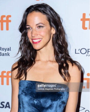 Caroline Ford Instagram - This weekend Nekrotronic, a film I had the most incredible adventure making  premiered at TIFF. I could not be prouder of this insane, wild film!! I hope that people had as much fun watching it as we did making it! ✨ - Thank you @galvanlondon for the beautiful jumpsuit. A massive thank you to the truly amazing @eduardomella for my make up/ hair. And thank you @tiff_net for having us!