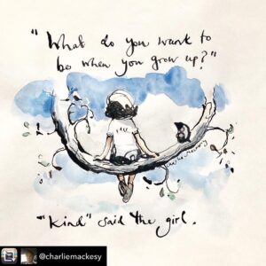 Caroline Ford Instagram - Repost from @charliemackesy  I just love this so much. Words to live by!