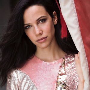 Caroline Ford Instagram - I was lucky enough to shoot with the brilliant @patrickfordphotography recently. Wonderful man, wonderful last name. Definitely searching for an excuse to wear this insanely beautiful sequin jumpsuit again by @_lesleydefreitas. Make up - @charlottekraftmanmakeup Hair - @kevinfortune_london
